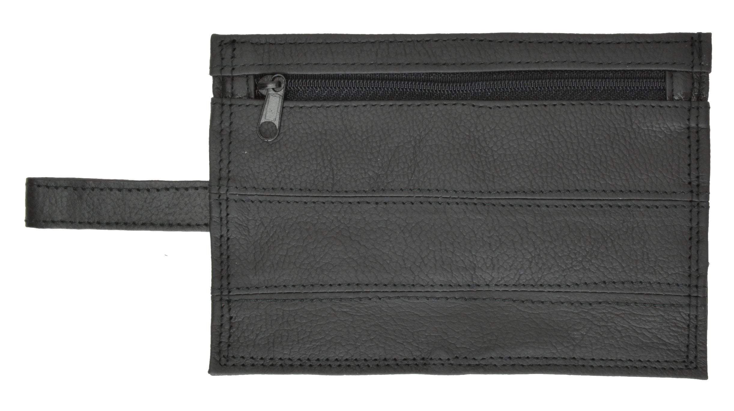 Genuine Leather Travel Money Pouch with Belt Loop #516
